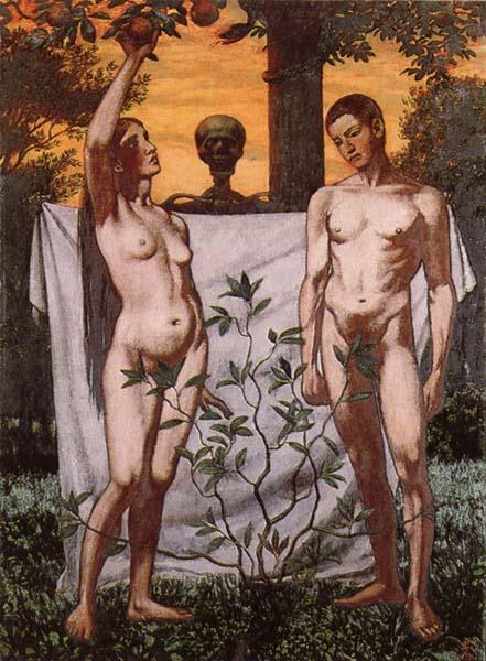 Hans Thoma Adam and Eve